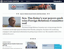 Tablet Screenshot of elections.dailypress.com